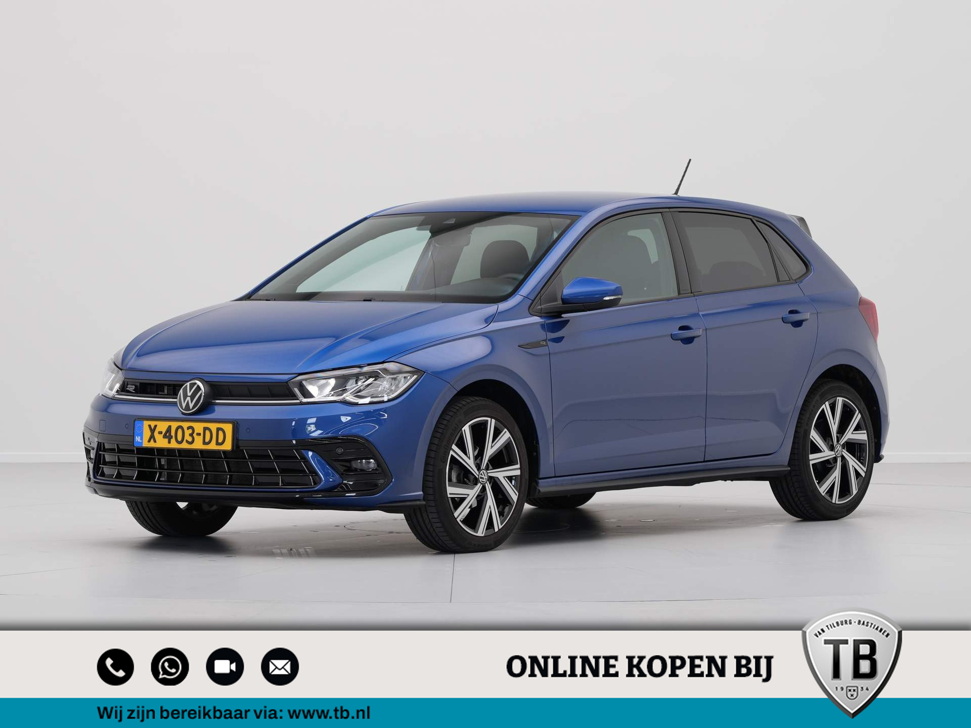 Volkswagen - Polo 1.0 TSI 95pk DSG R-Line - 2023