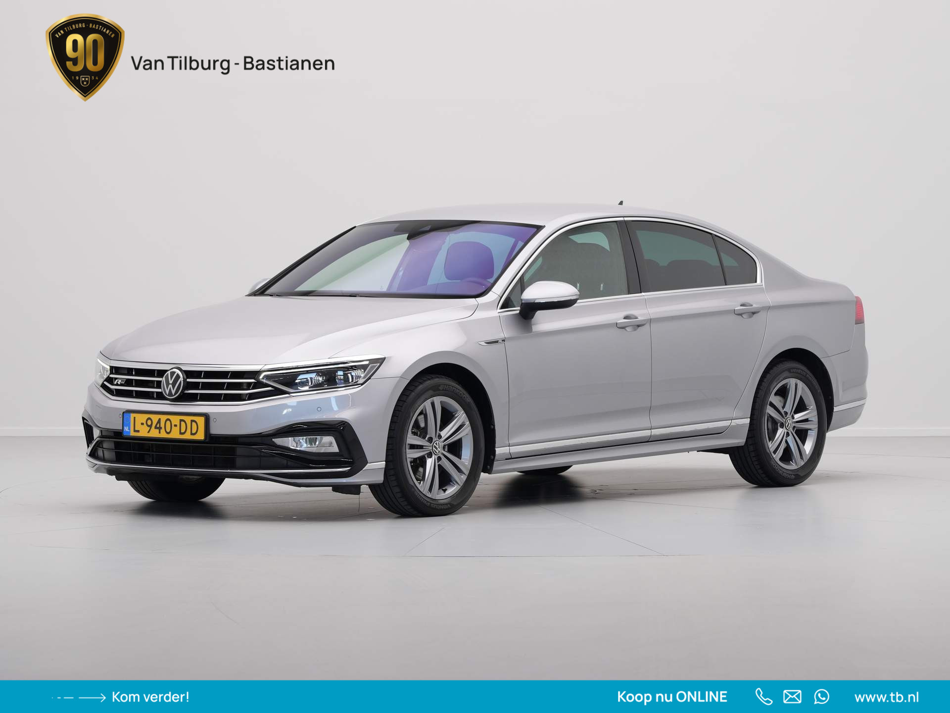 Volkswagen - Passat 1.5 TSI 150pk DSG R-Line Business + - 2021